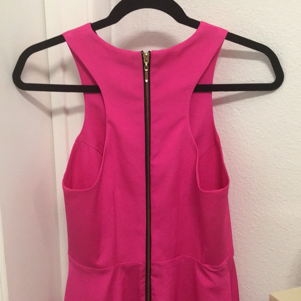 ✨ Moving sale 🚗- Stunning Naven hot pink halter skater dress, Size 2 - Picture 10 of 14